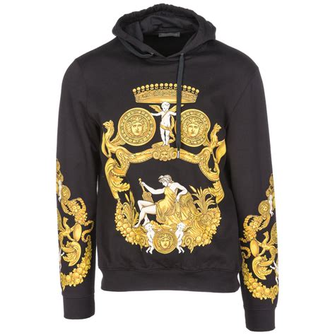 versace sweatshirt mens|versace 2024 hoodie.